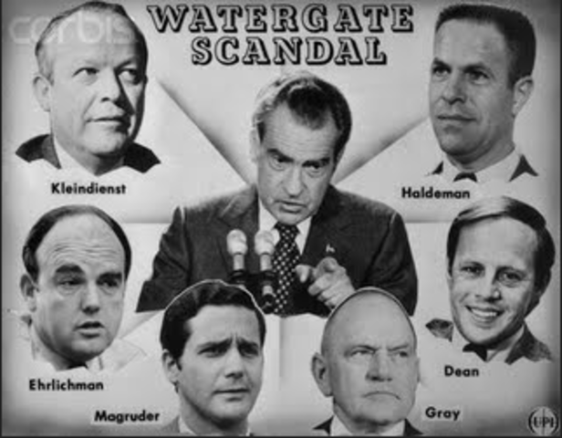 Watergate scandal.