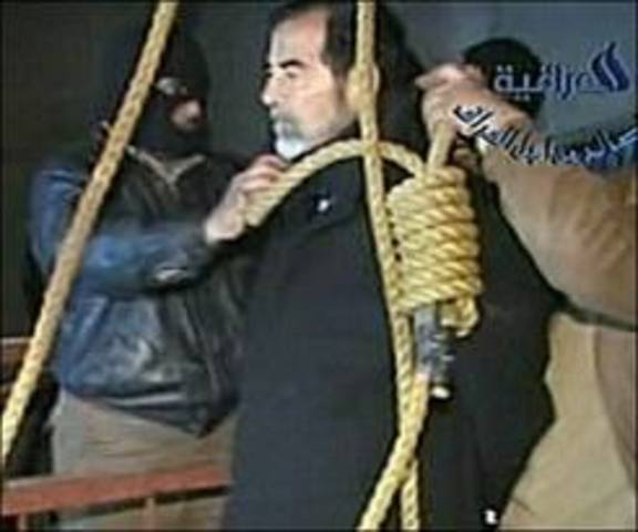 Saddam is executed