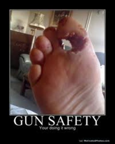 Rat Kiley shoots himself in the foot