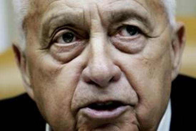 Israeli Prime Minister Ariel Sharon