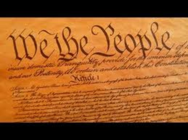 Citizens of Philadelphia celebrate the ratification of the US Constitution with a festival