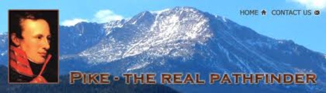 Zebulon Pike views a mountain peak rising above the Colorado plains, which becomes known as "Pikes Peak"