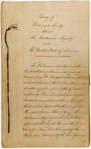 Treaty of Ghent signed