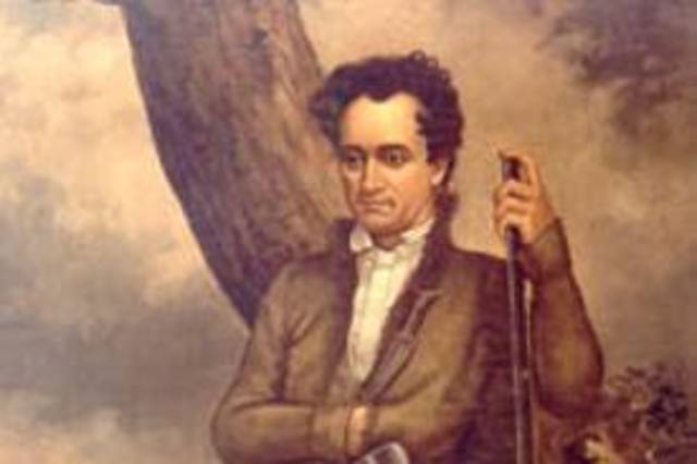 Stephen Austin is given a land grant and leads settlers into Texas