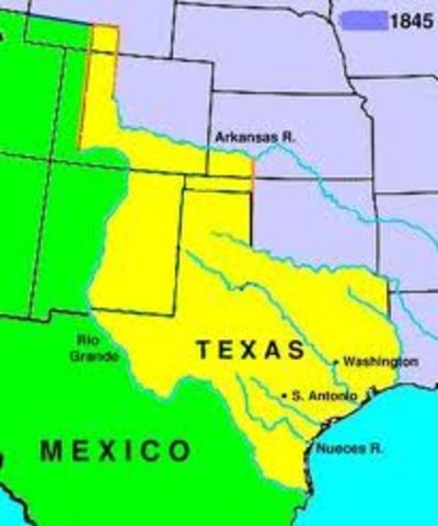 Texans declare independence from Mexico