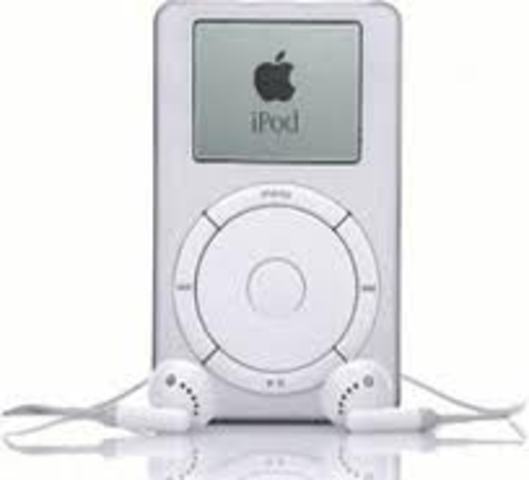 Apple invents and introduces the first iPod