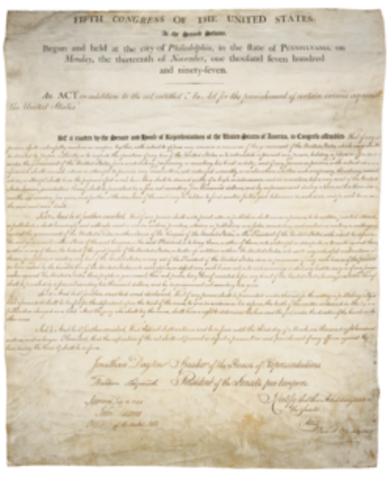 Alien and Sedition Acts passed