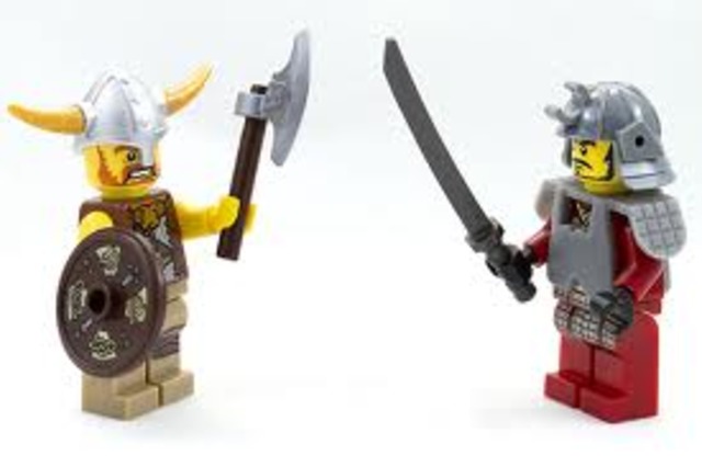 Vikings etablissent le royaume à York, en Angleterre