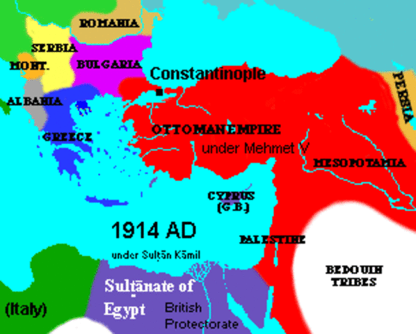 Iraq region is no longer part of Ottoman Empire
