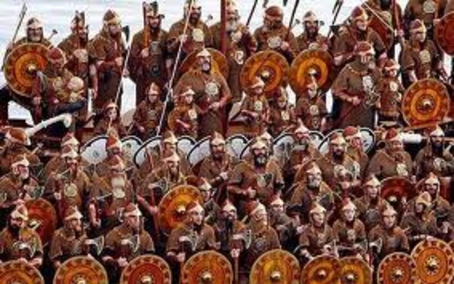 Les Danois conquete l'Angleterre