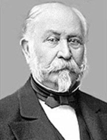 John Sutter strikes gold at his sawmill on the American River in California