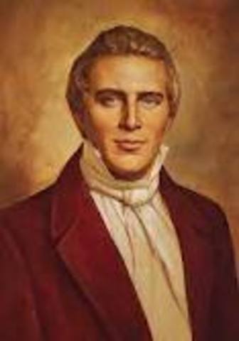 Joseph Smith founds the Church of Jesus Christ of Latter-Day Saints
