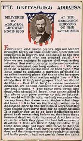 Gettysburg address