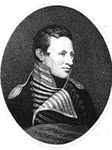 Zebulon Pike views a mountian peak rising above the Colorado plains, which becomes known as "Pikes Peak"