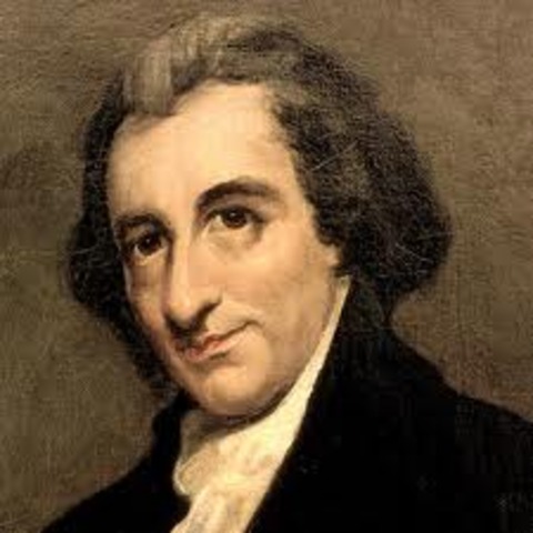 Thomas Paine writes Common Sense