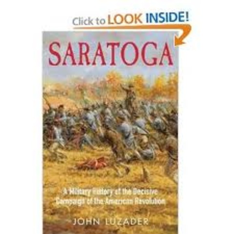 British troops surrender at Saratoga