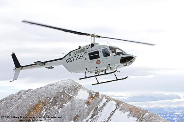 Jon boarded a helicopter to Katmandu.