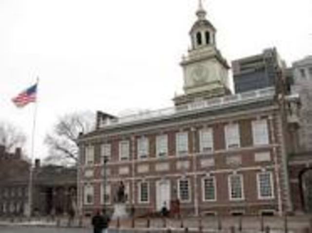 First Continental Congress convenes in Philiadelphia
