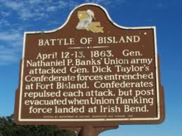 Battle of fort Bisland