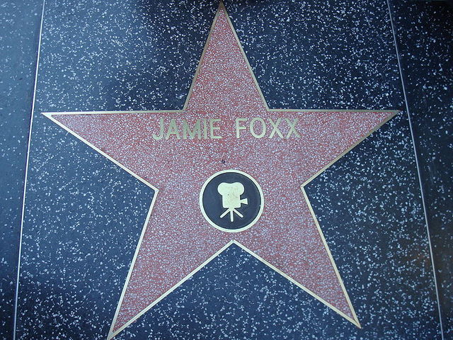 His name on the Star of hollywood
