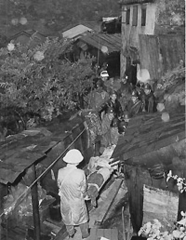 大批內地難民南下香港