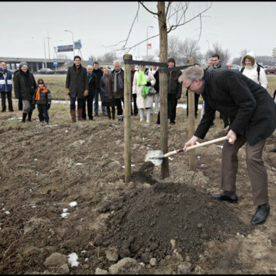 Timeline: 17.02.2010 Start aanleg Zuidpolder door wethouder Nootenboom.