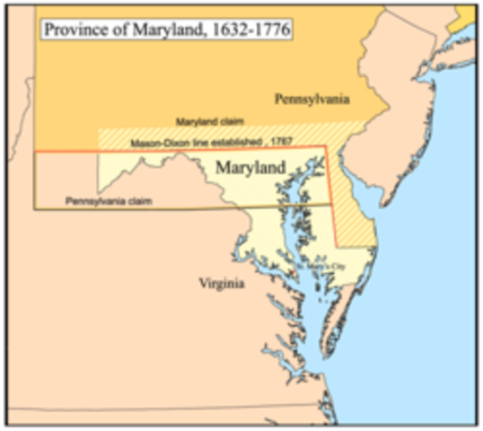 Maryland founded