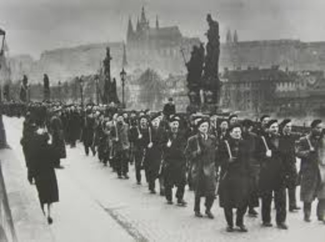 Communists seize power in Poland