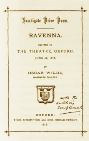 Wins Newdigate Prize