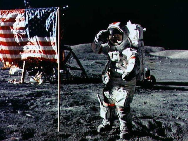 Apollo 17 flies to the Moon, and becomes the last manned mission there.