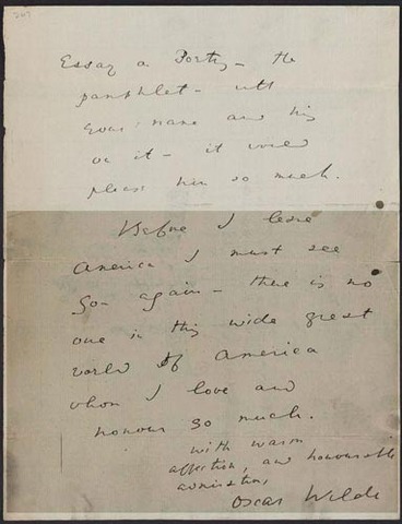 oscar visits Walt Whitman