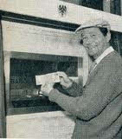 The first ATM