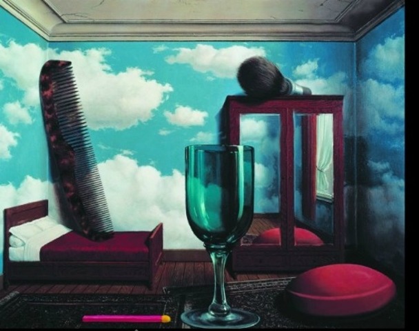 "Personal Values", Rene Magritte