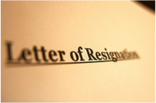 Resignation