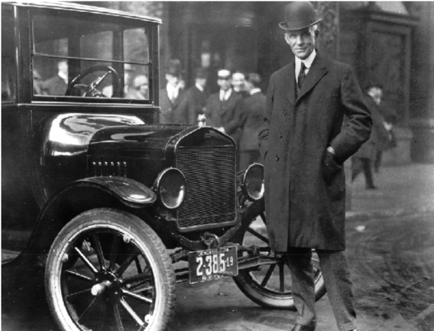 George Meets Henry Ford