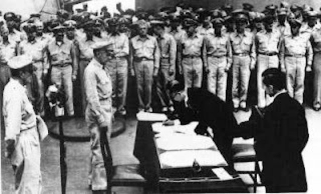 Capitulación de Japón.