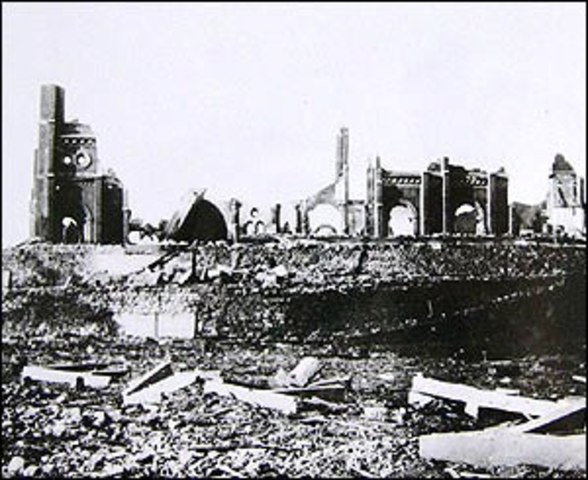 Bomba atómica norteamericana sobre Nagasaki