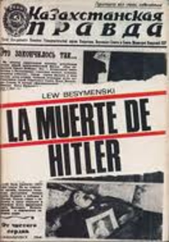 Muerte de Hitler