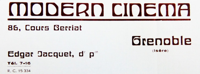 Première salle de cinéma