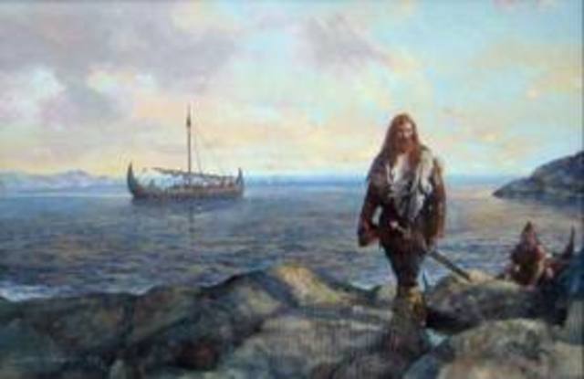 Etablissement de colonies de Vikings norvégiens à Dublin et ailleures en Irlande