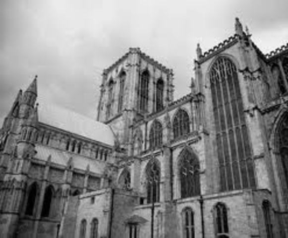 Établissement d'un royaume à York, Angleterre, par des Vikings