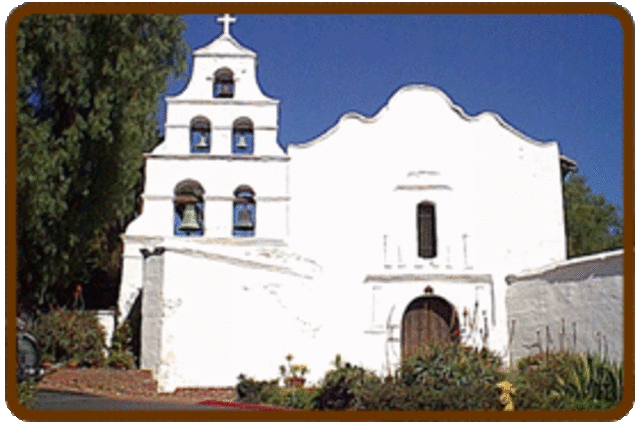 Father Junipero Serra builds first mission at San Diego