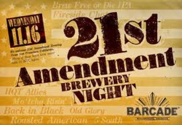 -21st Amendment - Repeal of 18th Amendment (Prohibition)
