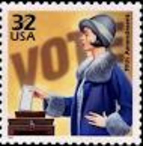 -19th Amendment - Women's Suffrage