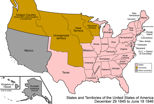 1845 Annexation of Texas