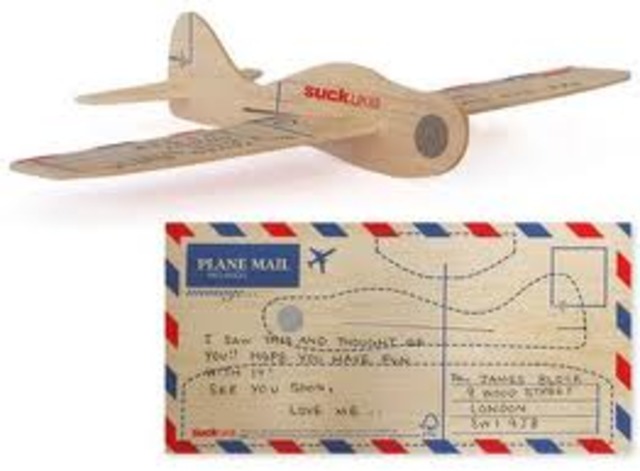 Llegada del correo aéreo