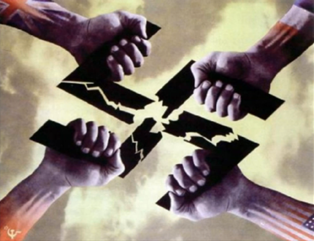 The Allies against Germany.