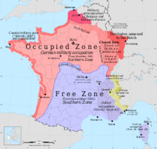 Germany takes over France!