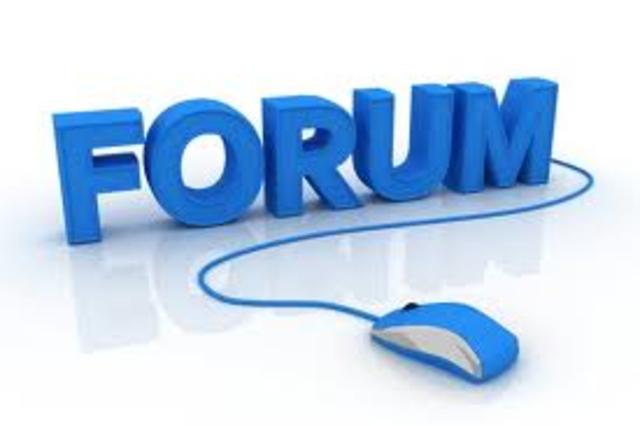 Forums have been added