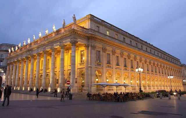 Gran Teatro de Burdeos. (Burdeos, Francia)